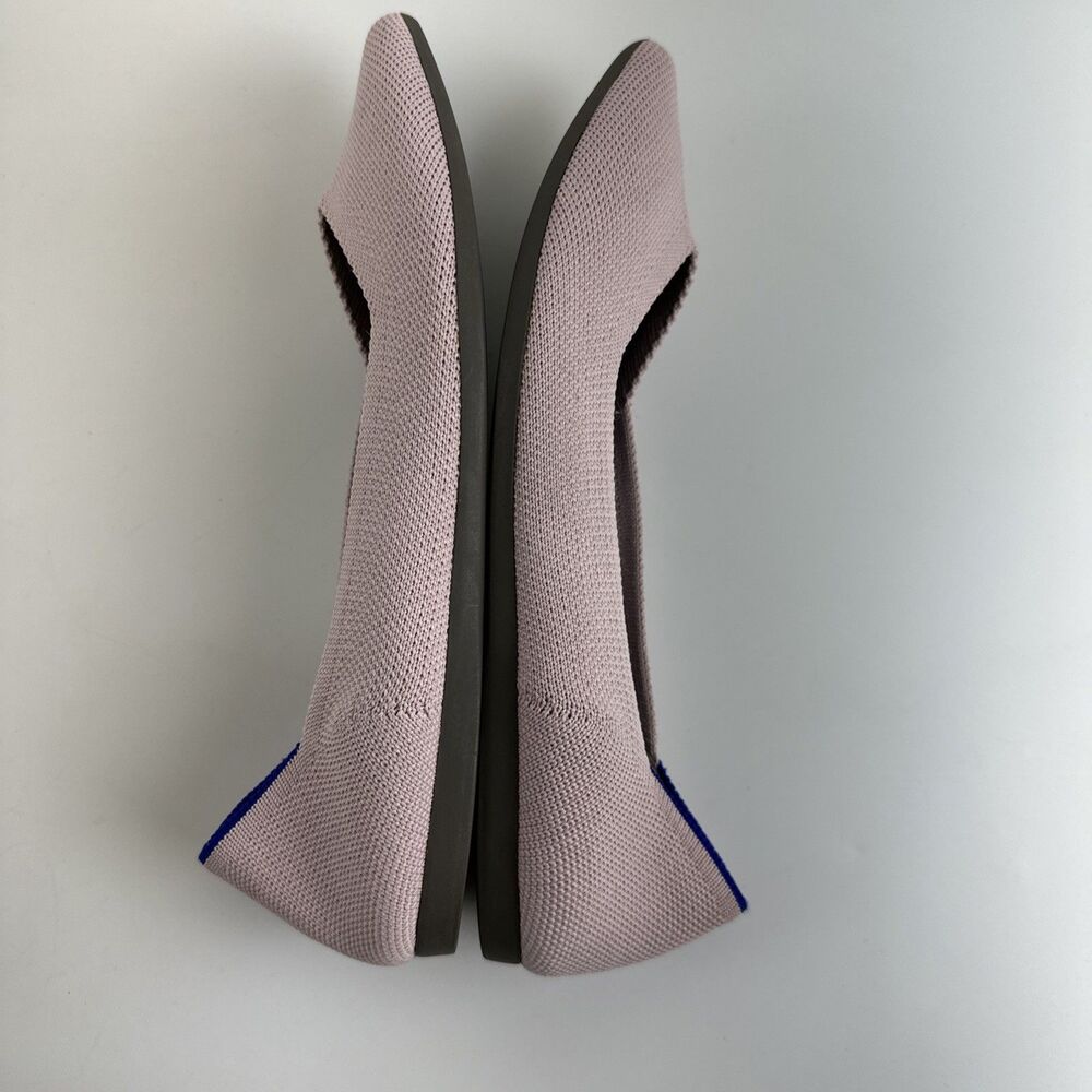 Rothys The Point Flat Petal Pink Slip On Fabric Comfort Lightweight Womens 7 - Picture 10 of 11